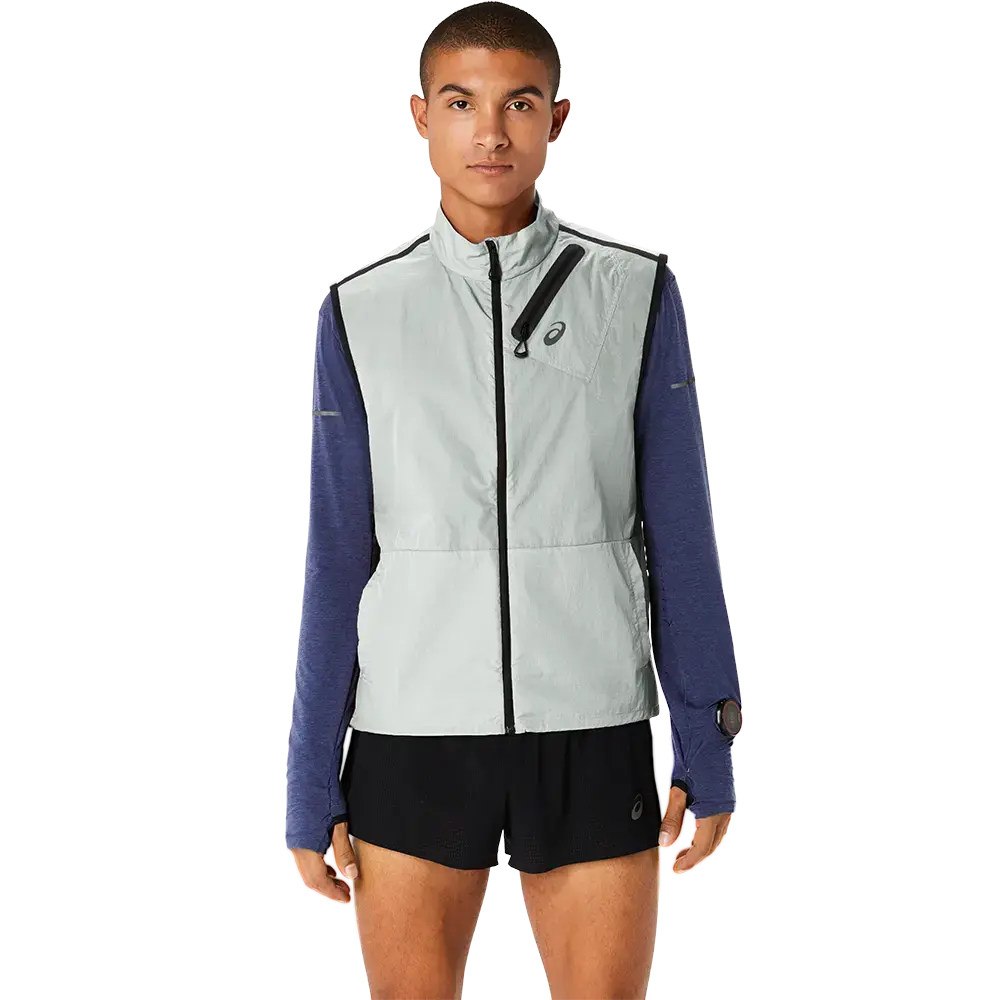 ASICS Metarun Packable VEST LIGHT SAGE Heren