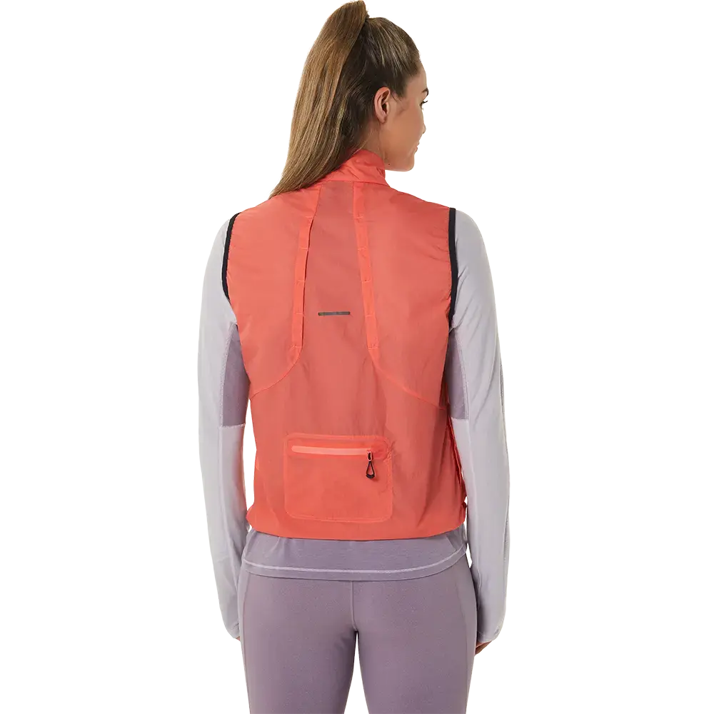 ASICS Metarun Packable Vest Roze Dames