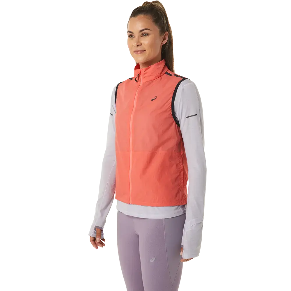 ASICS Metarun Packable Vest Roze Dames