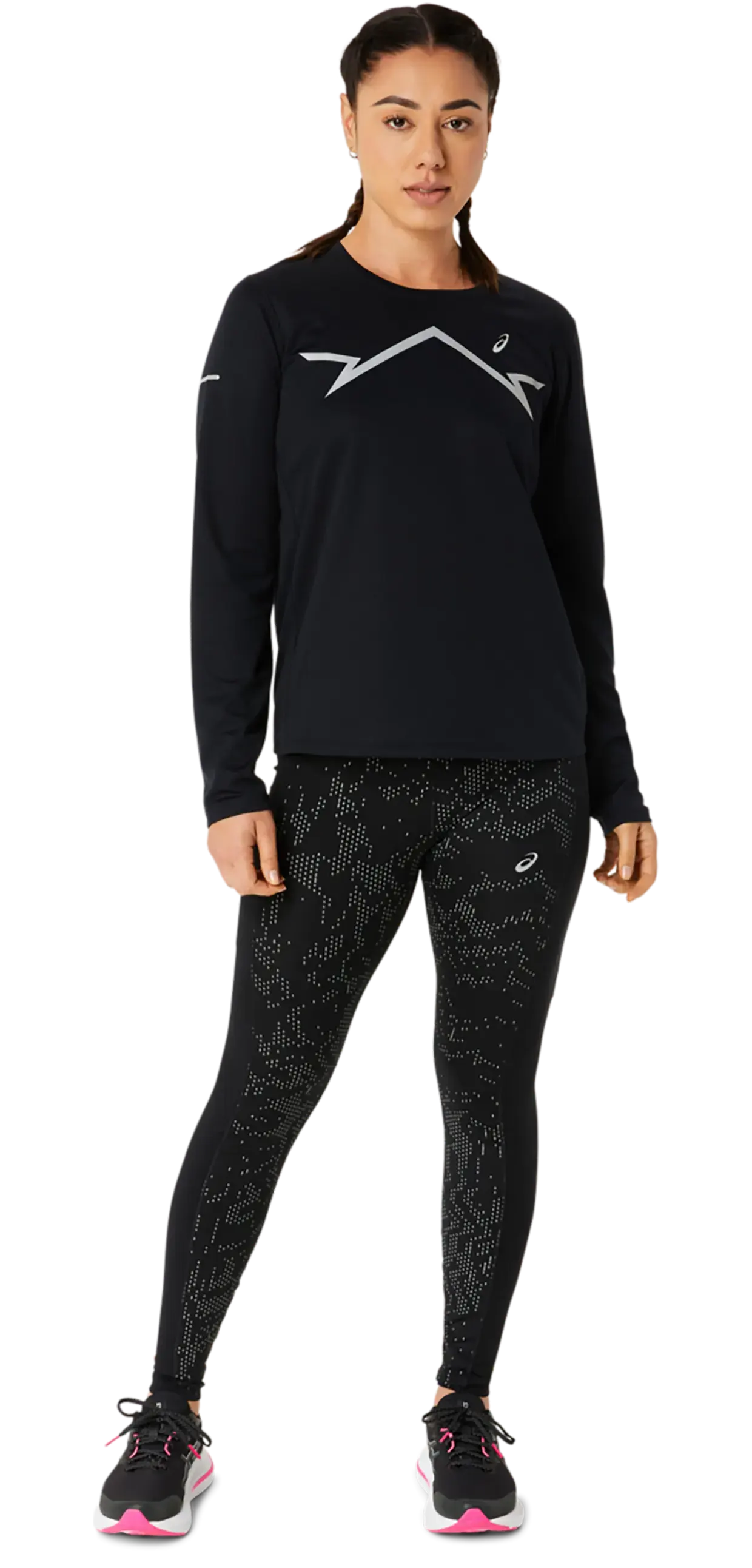 ASICS Lite-Show Hardloopbroek Lang Zwart Dames