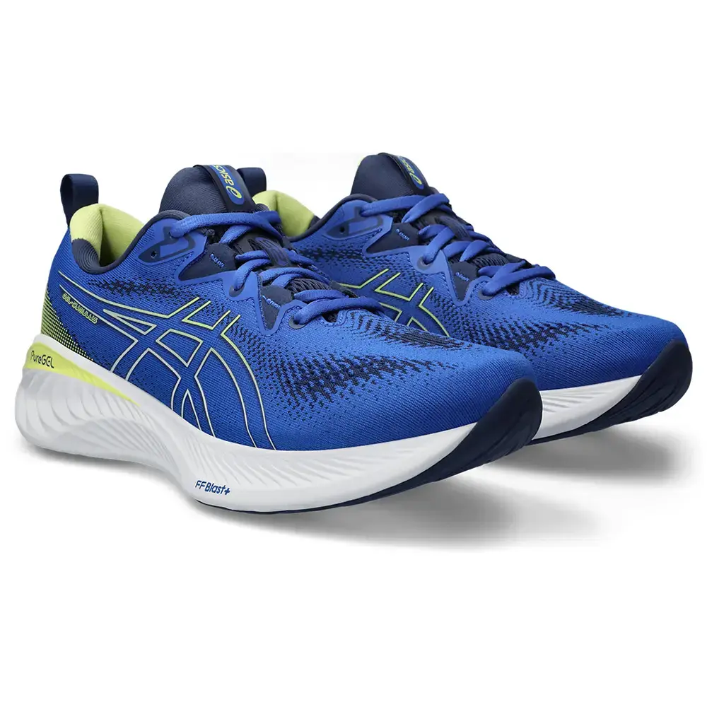 ASICS Gel-Cumulus 25 Hardloopschoenen Blauw/Geel Heren