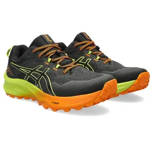 ASICS Gel-Trabuco 11 Trail Hardloopschoenen Zwart/Neon Groen Heren