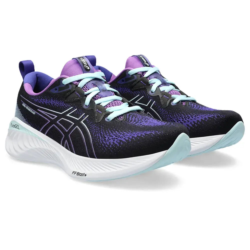 ASICS Gel-Cumulus 25 Hardloopschoenen Zwart/Paars Dames