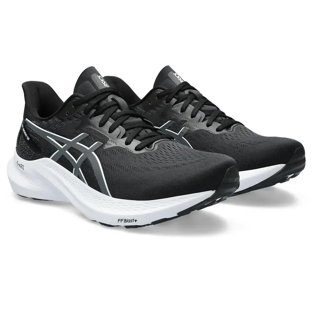 ASICS GT-2000 12 Hardloopschoenen Zwart/Grijs Heren