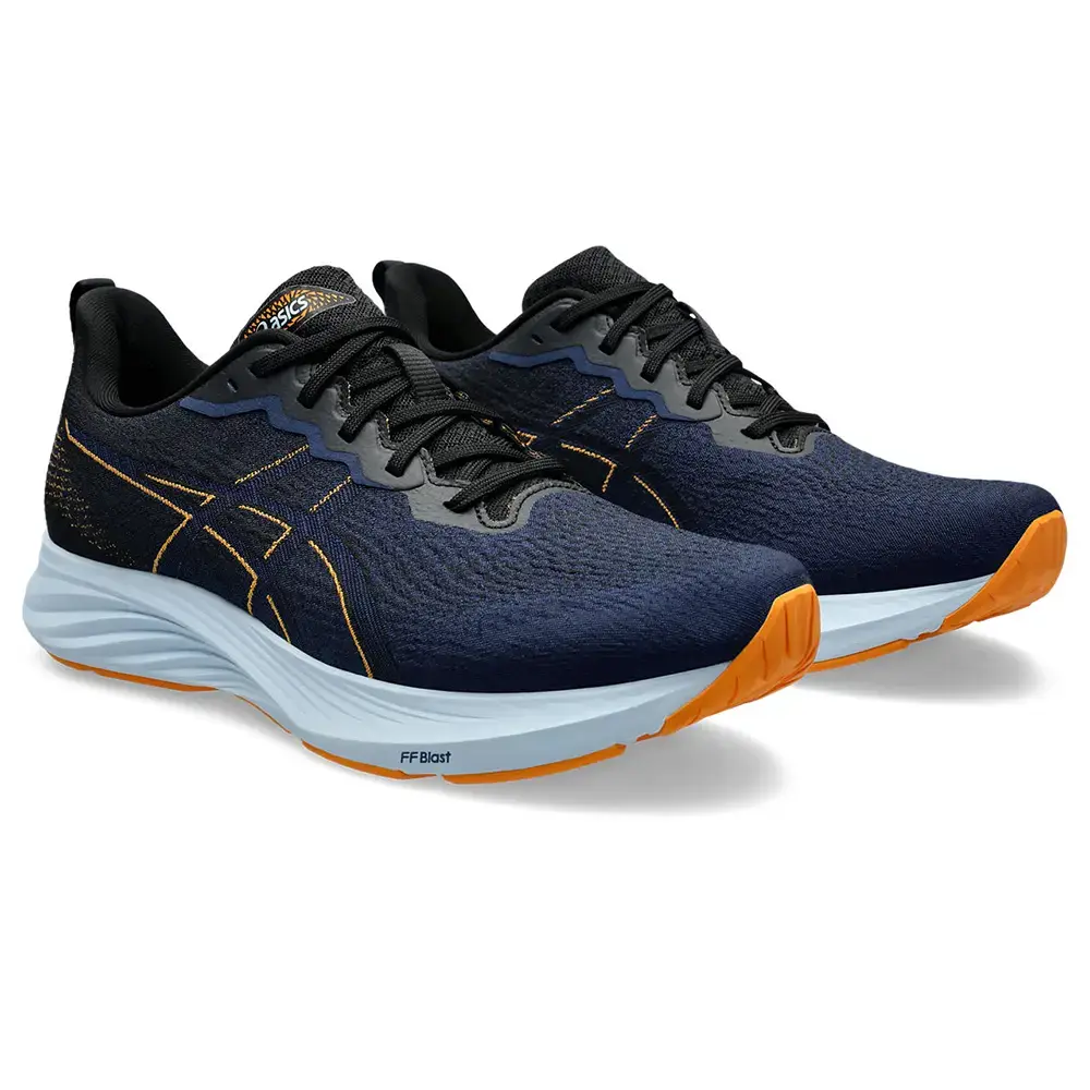 ASICS Dynablast 4 Hardloopschoenen Donkerblauw/Zwart Heren