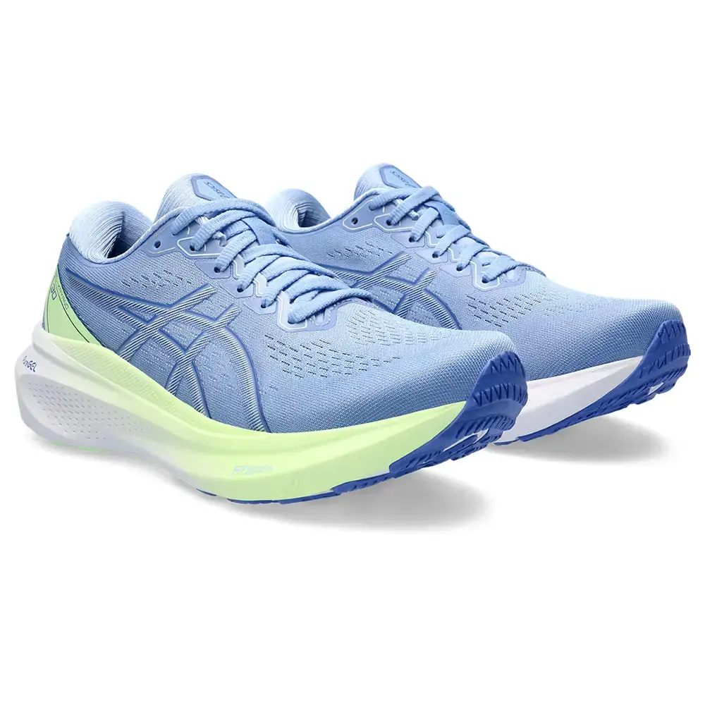 ASICS Gel-Kayano 30 Hardloopschoenen Blauw/Groen Dames