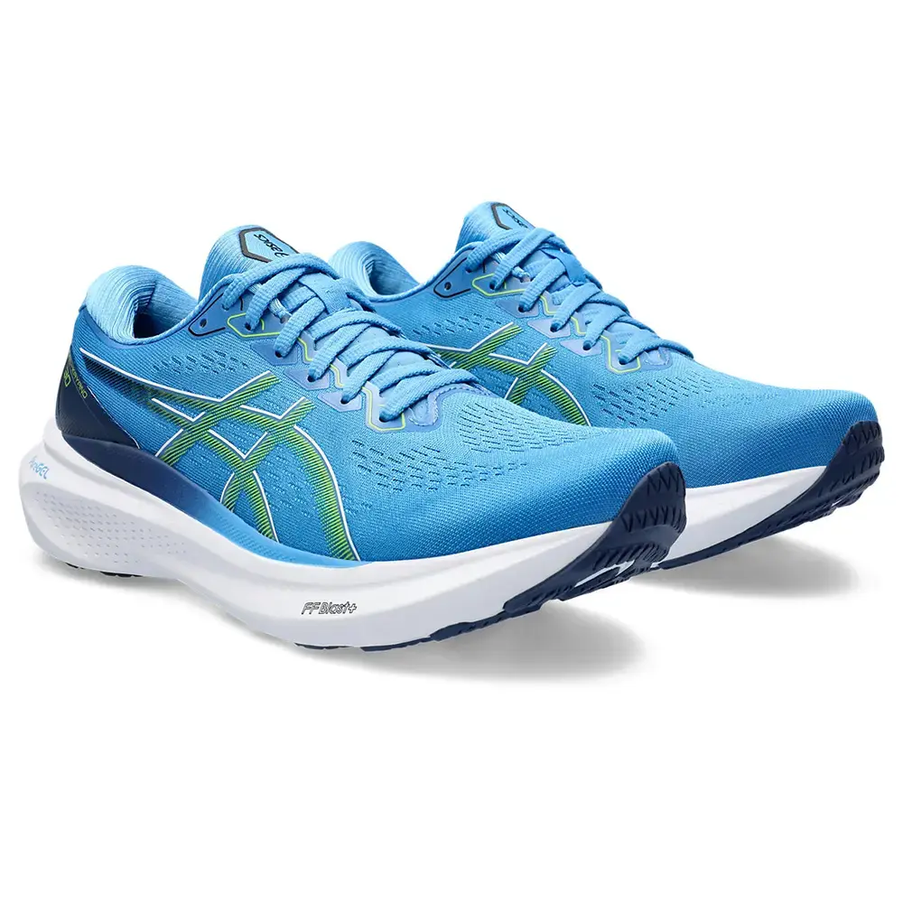 ASICS Gel-Kayano 30 Hardloopschoenen Blauw/Groen Heren