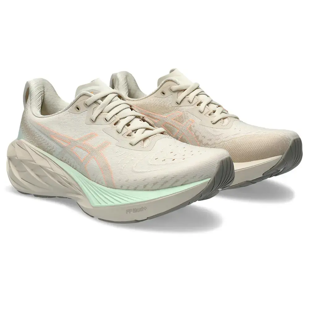 ASICS Novablast 4 Hardloopschoenen Lichtroze Wit Dames koop je bij
