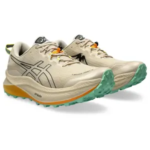 ASICS Trabuco Max 3 Trail Hardloopschoenen Grijs/Zwart Heren