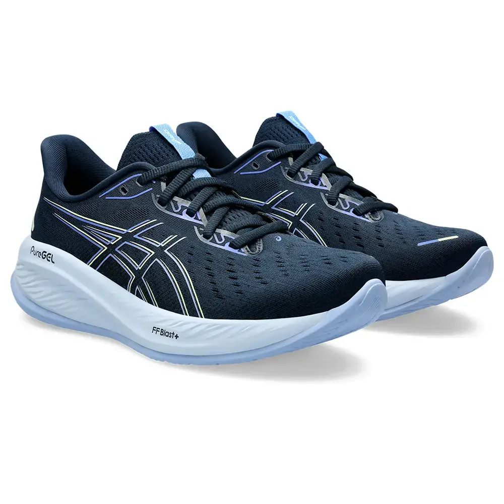 ASICS Gel-Cumulus 26 Hardloopschoenen Donkerblauw/Wit Dames