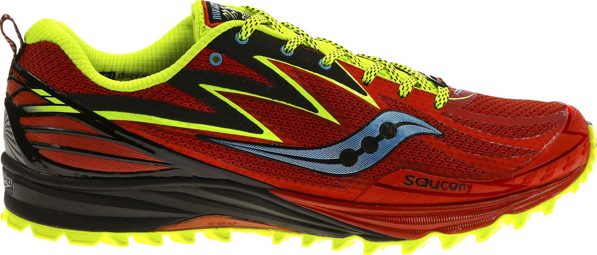 Peregrine 5 Trail Hardloopschoenen Oranje Geel Blauw Heren