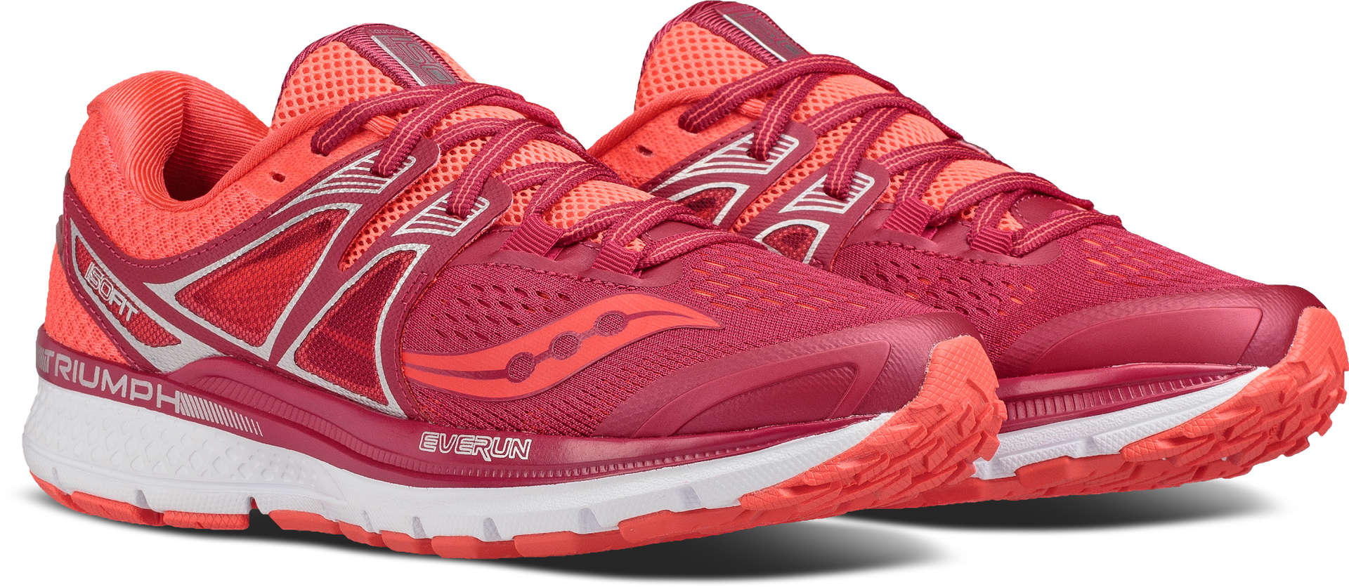 Saucony Triumph ISO 3 Hardloopschoenen Paars/Roze Dames