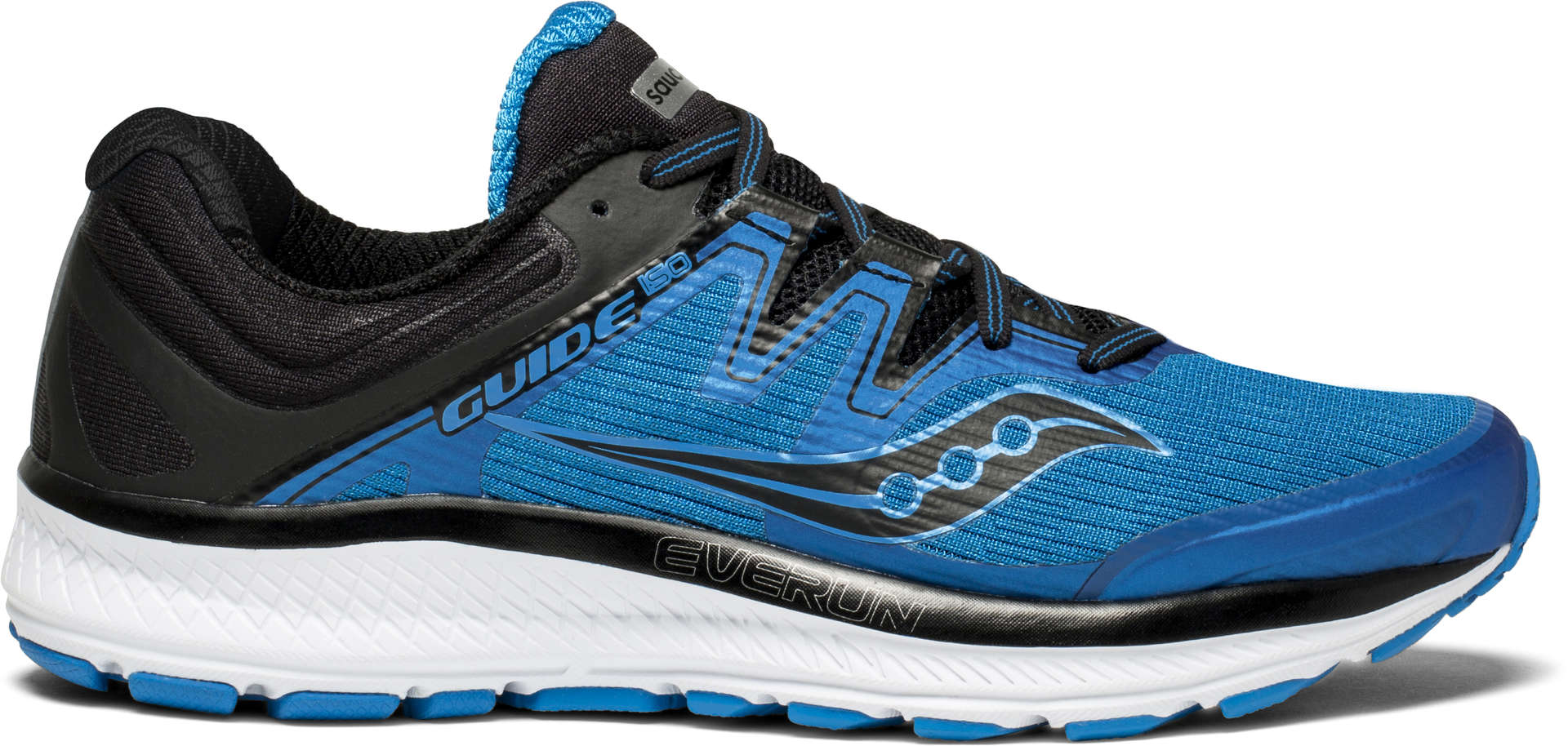 Saucony Guide ISO Hardloopschoenen Blauw/Zwart Heren