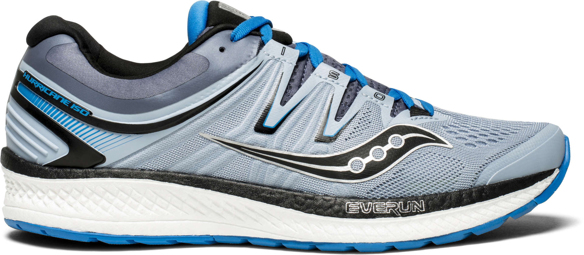 Saucony Hurricane ISO 4 Hardloopschoenen Grijs/Blauw/Zwart Heren