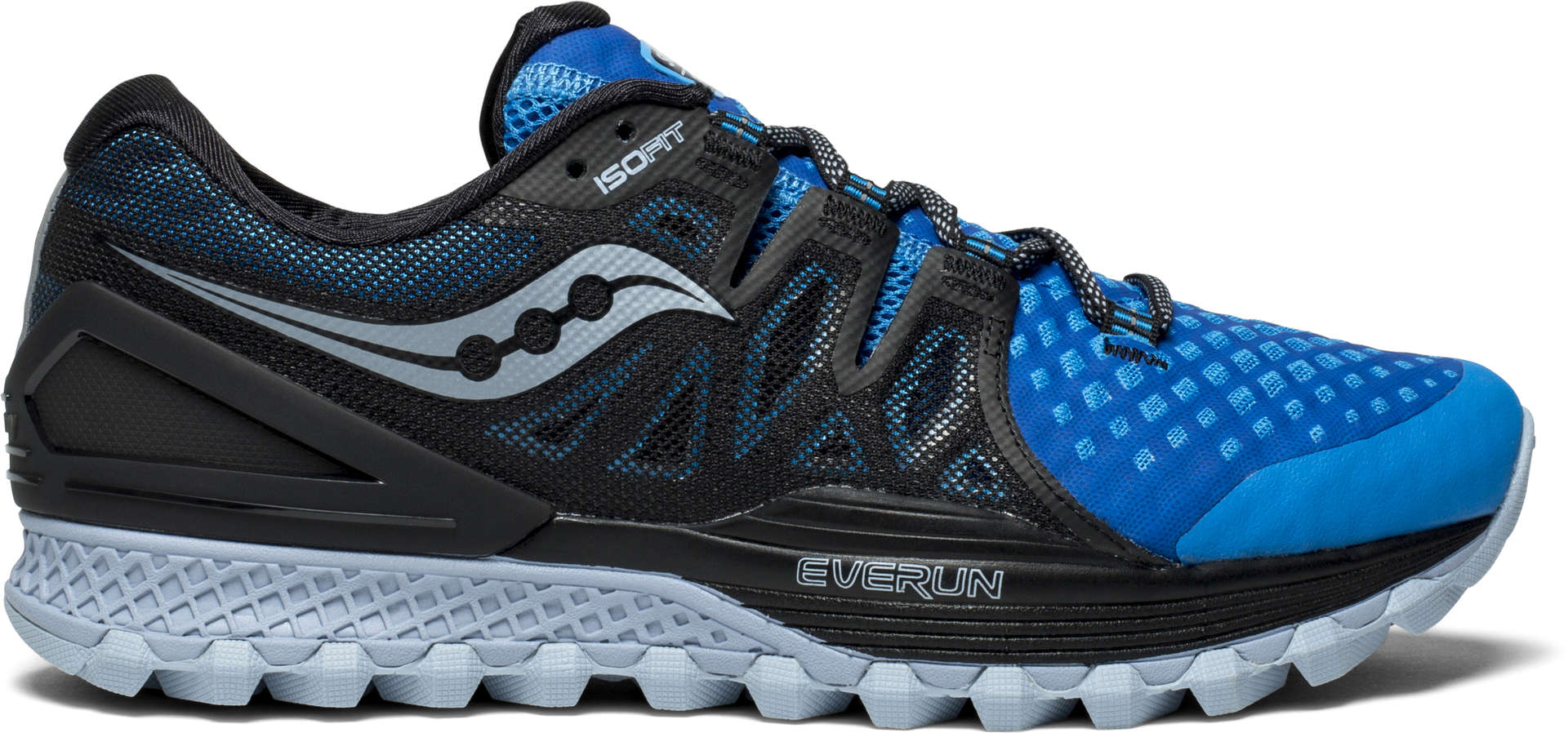 Saucony Xodus ISO 2 Trail Hardloopschoenen Blauw/Zwart Heren