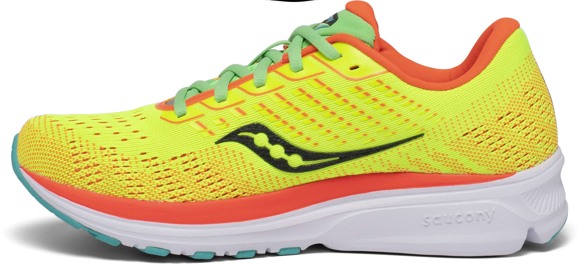 saucony sneakers geel