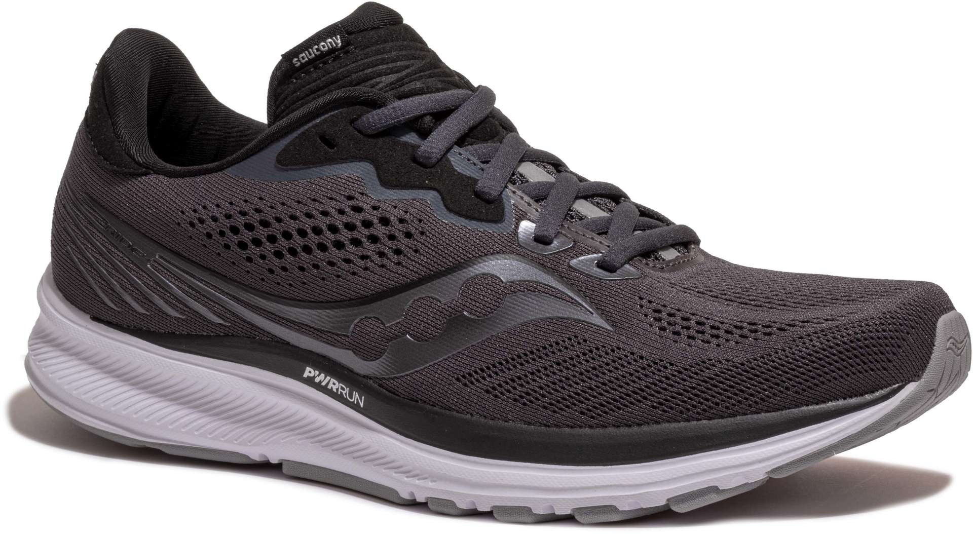 Saucony Ride 14 Hardloopschoenen Grijs/Zwart Heren