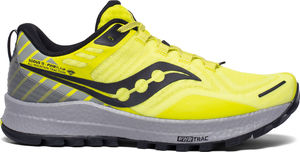 Saucony Xodus 11 Trail Hardloopschoenen Fluo Geel/Grijs Heren koop je bij  Futurumshop.nl