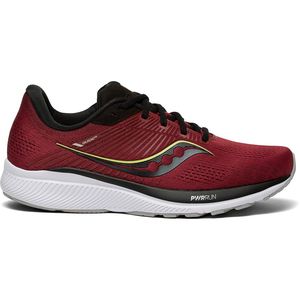 Saucony Guide 14 Hardloopschoenen Donkerrood Heren