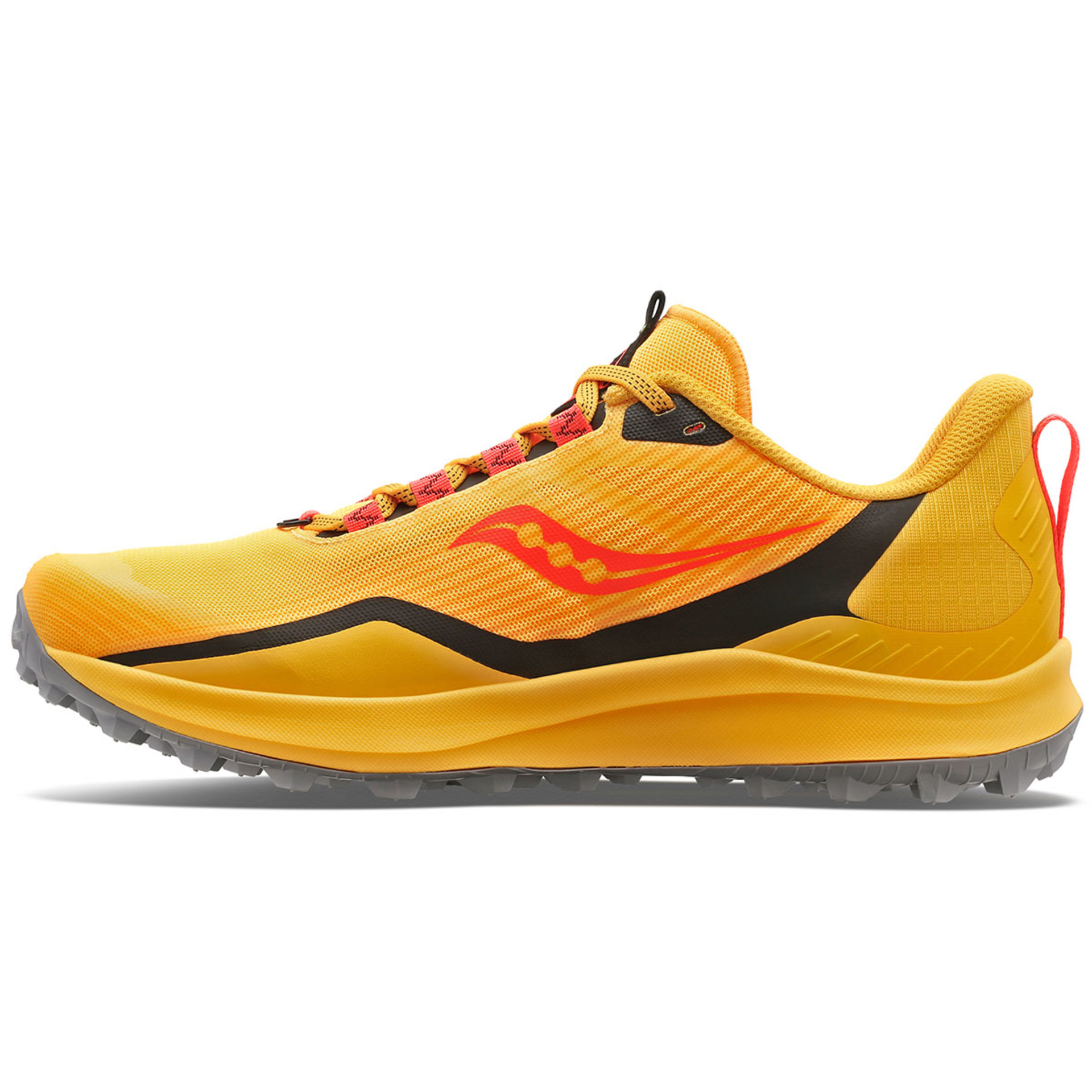 Saucony Peregrine 12 Trail Hardloopschoenen Oranje/Rood Dames koop je bij  Futurumshop.nl