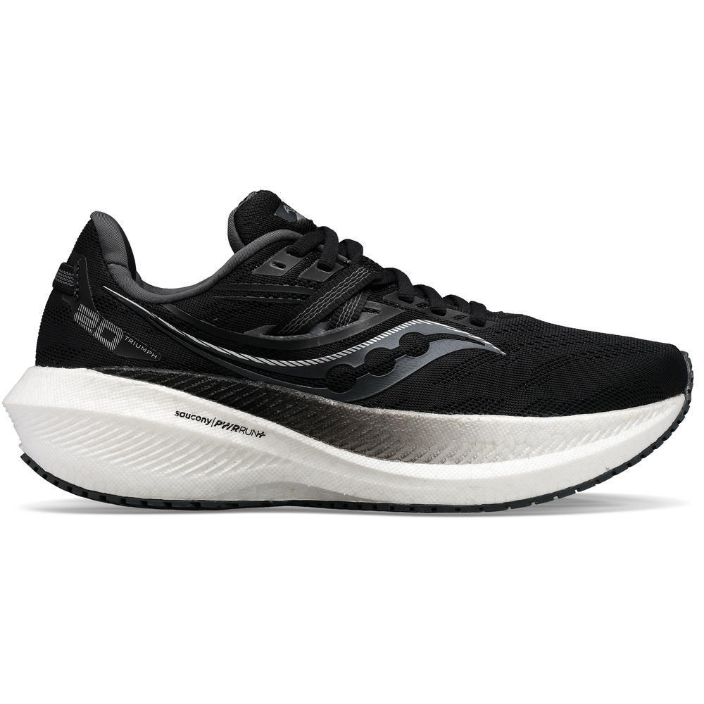 Saucony Triumph 20 Hardloopschoenen Zwart/Wit Heren