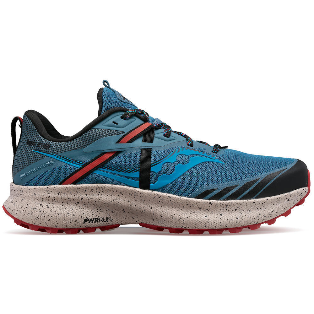 Saucony Ride 15 TR Trail Hardloopschoenen Blauw/Wit Dames