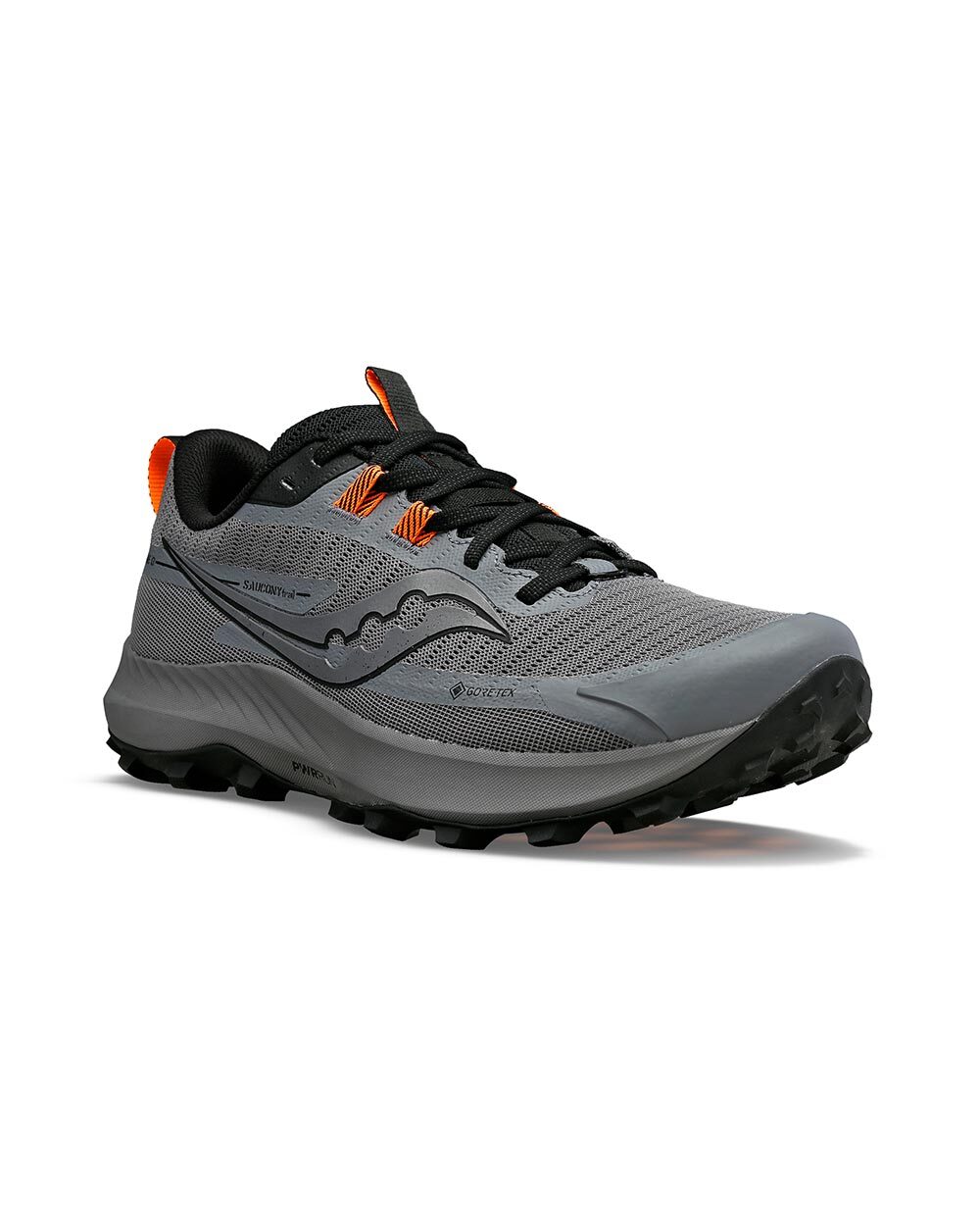 Saucony Peregrine 13 GTX Trail Hardloopschoenen Grijs/Zwart Heren