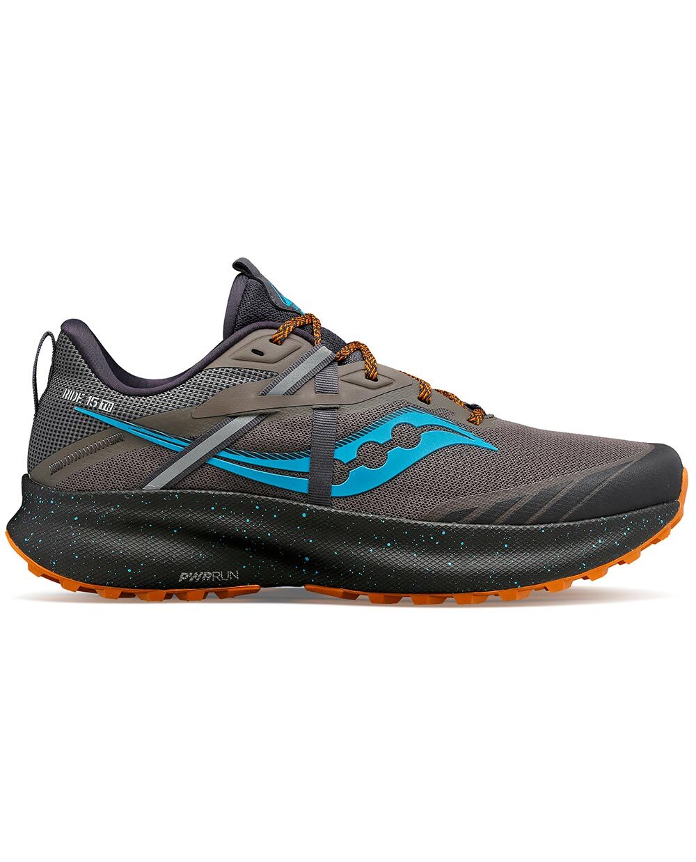 Saucony Ride 15 TR Trail Hardloopschoenen Bruin/Blauw Heren