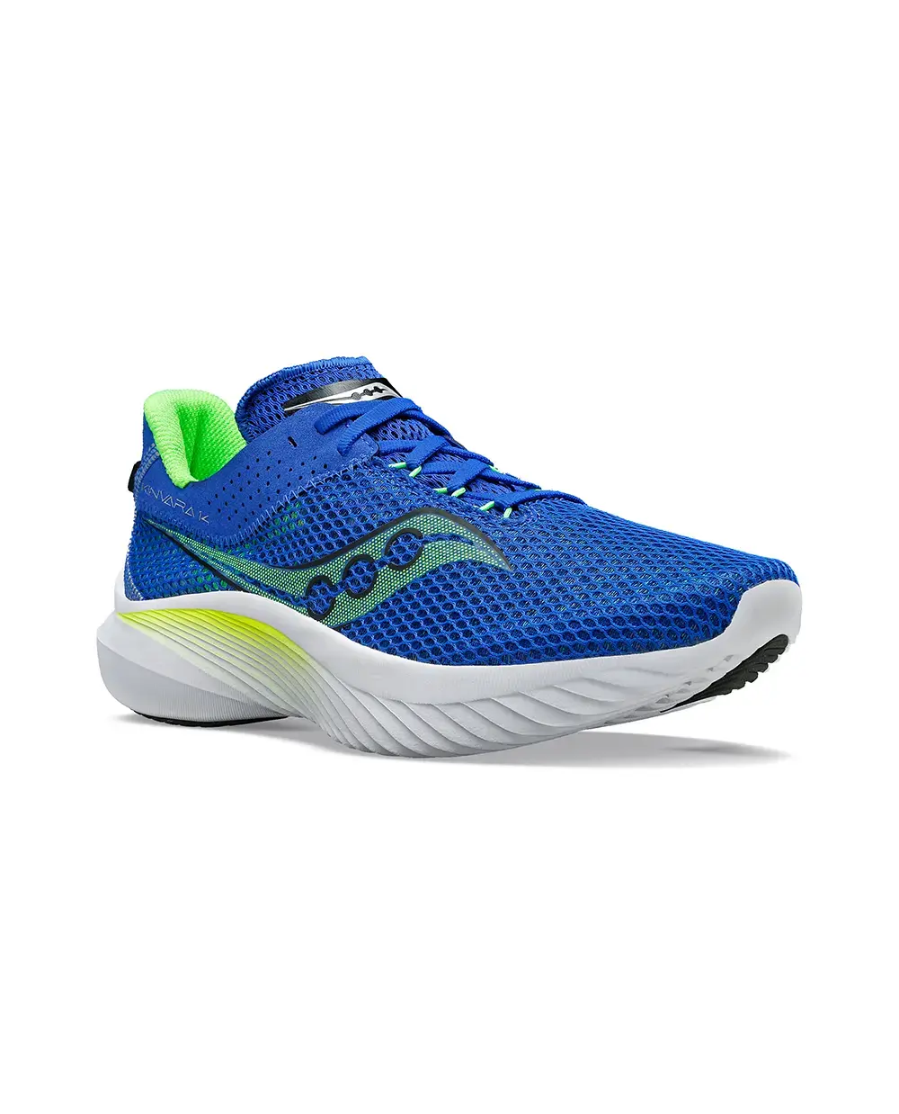 Saucony Kinvara 14 Hardloopschoenen Blauw Groen Heren koop je bij