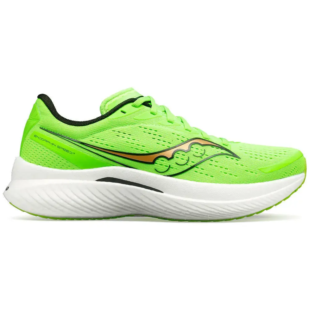 Saucony Endorphin Speed 3 Hardloopschoenen Groen/Goud Heren