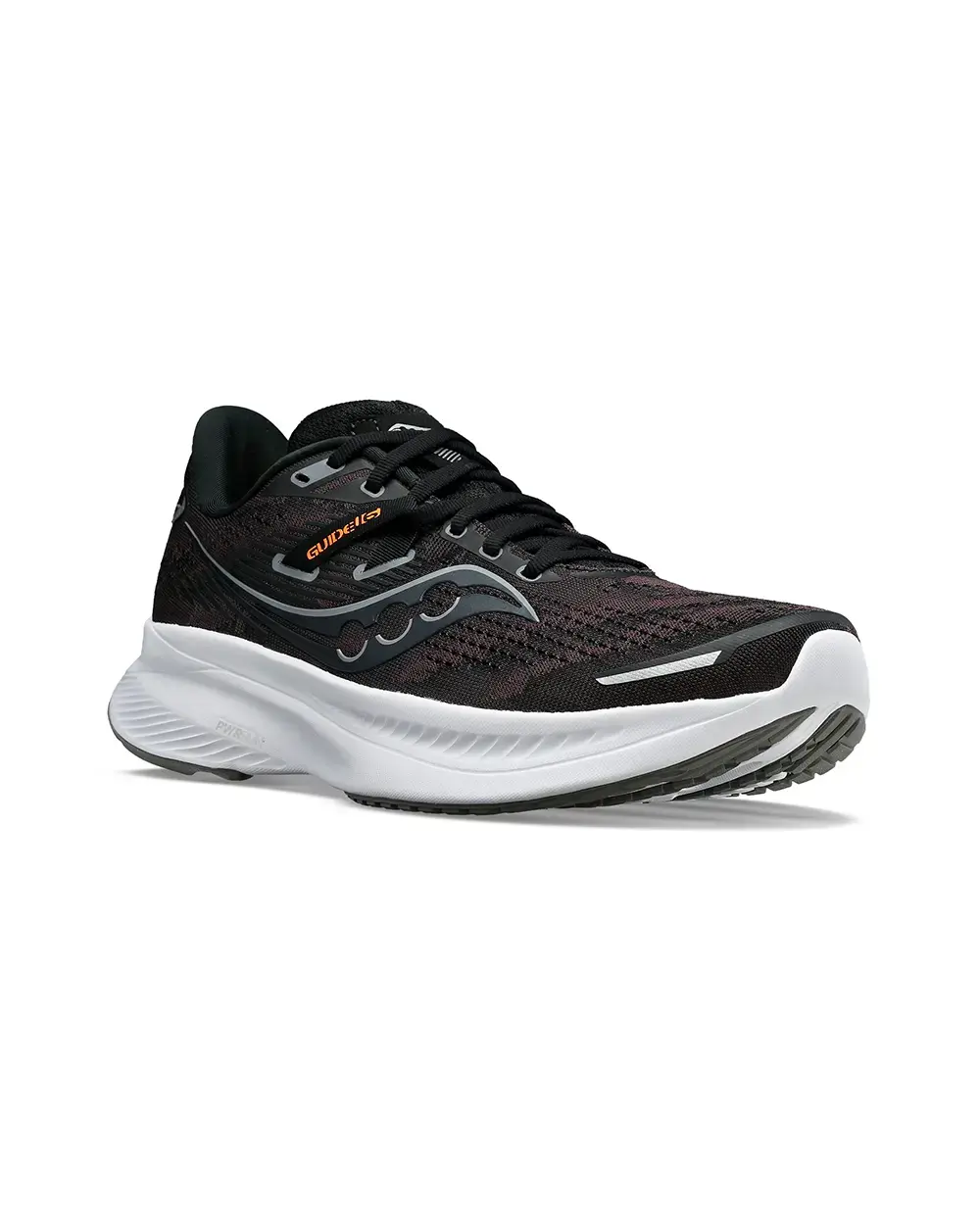 Saucony Guide 16 Hardloopschoenen Zwart/Wit Dames