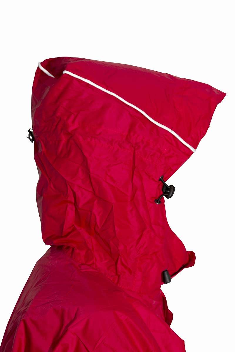 Lowland Bicycle Poncho Rood