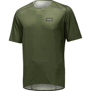 GORE Wear Contest Daily Hardloopshirt Korte Mouwen Groen Heren