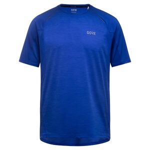 GORE Wear R5 Hardloopshirt Korte Mouwen Blauw Heren