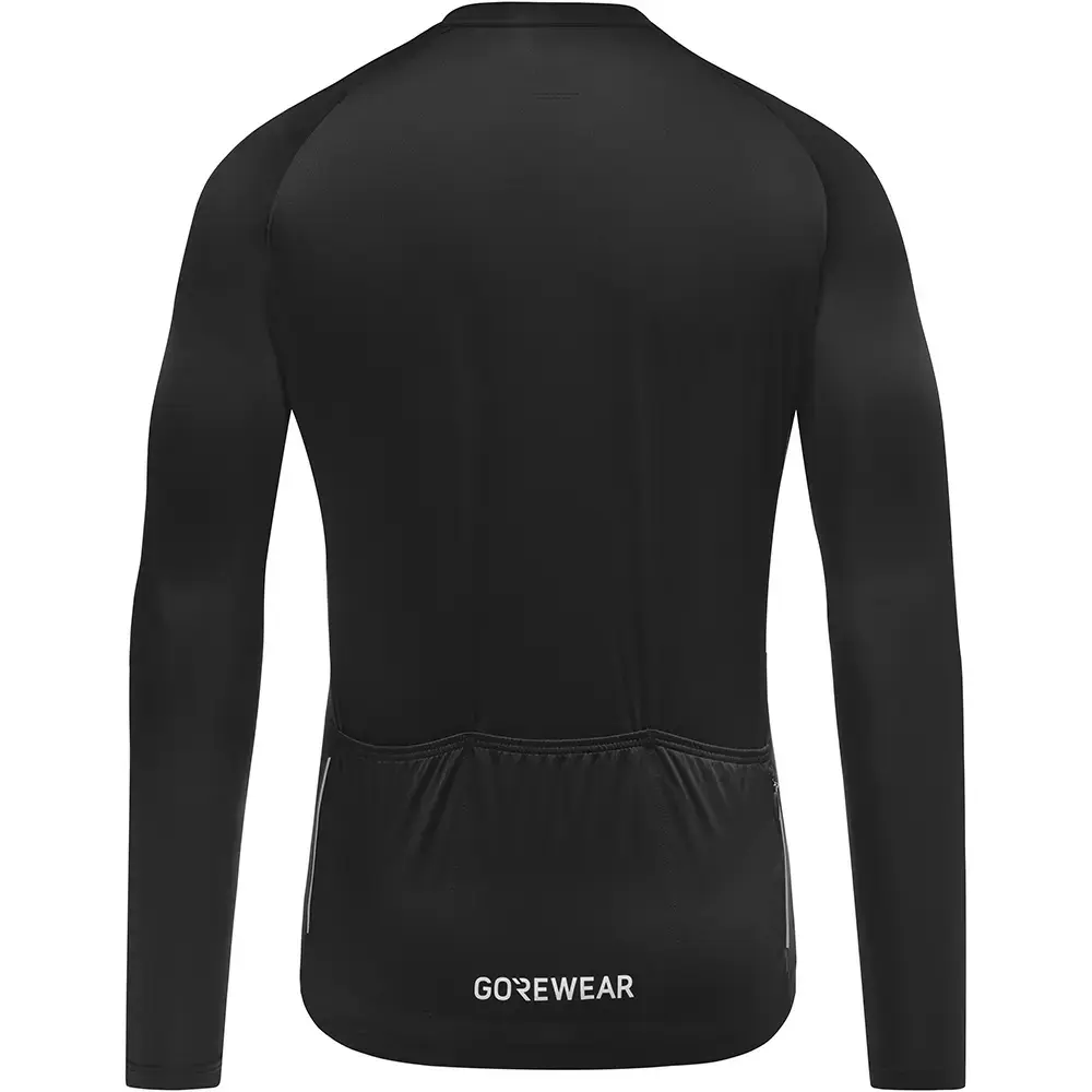 GORE Wear Spinshift Thermo Fietsshirt Lange Mouwen Groen/Grijs Heren