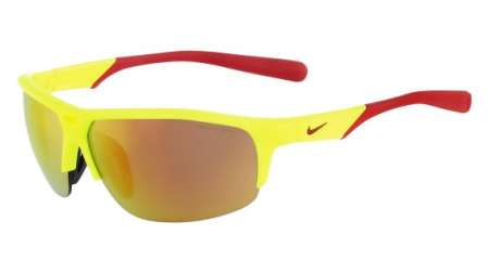 Nike Vision Run X2 R Sport Zonnebril Geel/Rood
