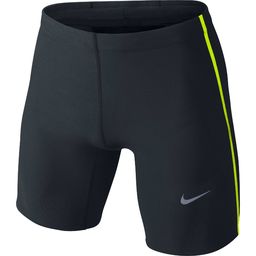 Nike Tech Short Hardloopbroek Kort Zwart/Geel Heren koop je bij  Futurumshop.nl
