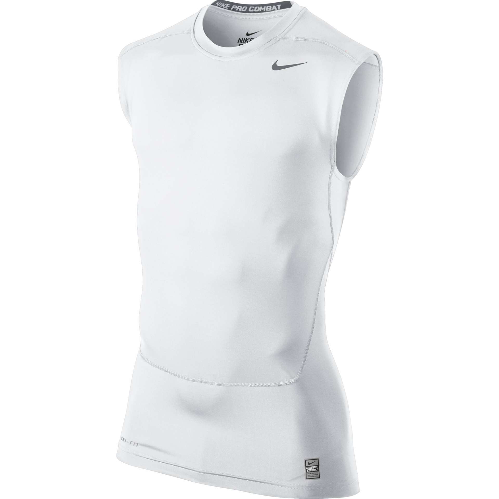 Nike Core Compression 2.0 Shirt Zonder Mouwen Wit Heren