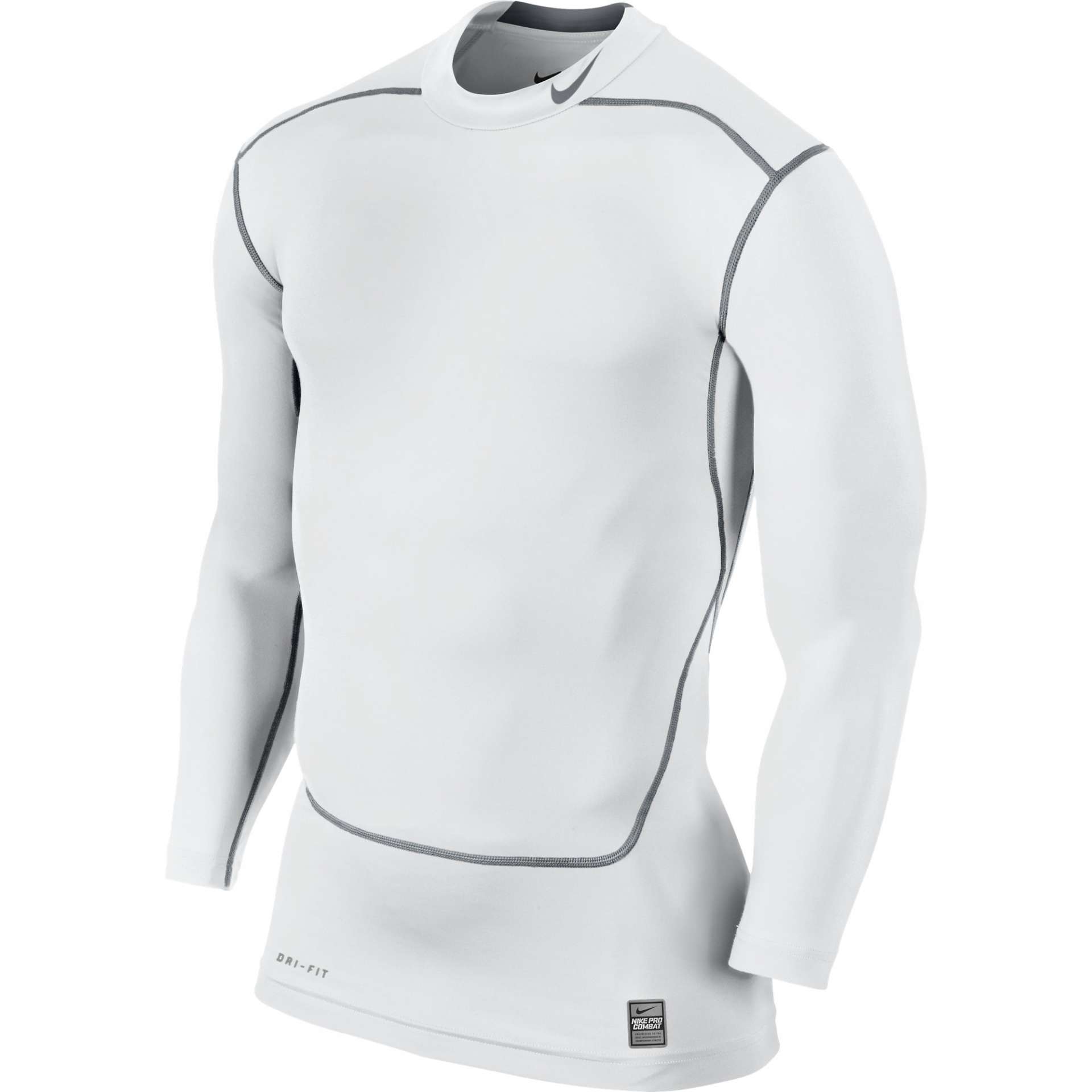 nike pro combat dri fit compression long sleeve shirt