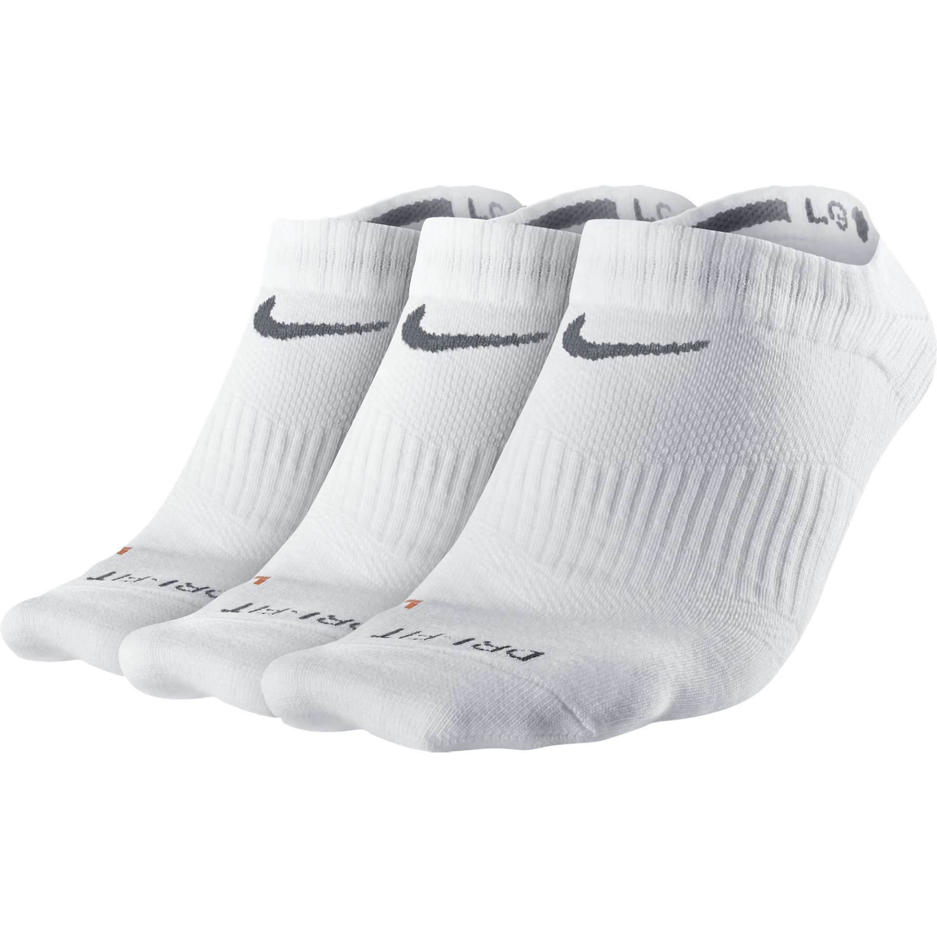 Nike 3PKK Dri-Fit Lightweight Sokken Wit