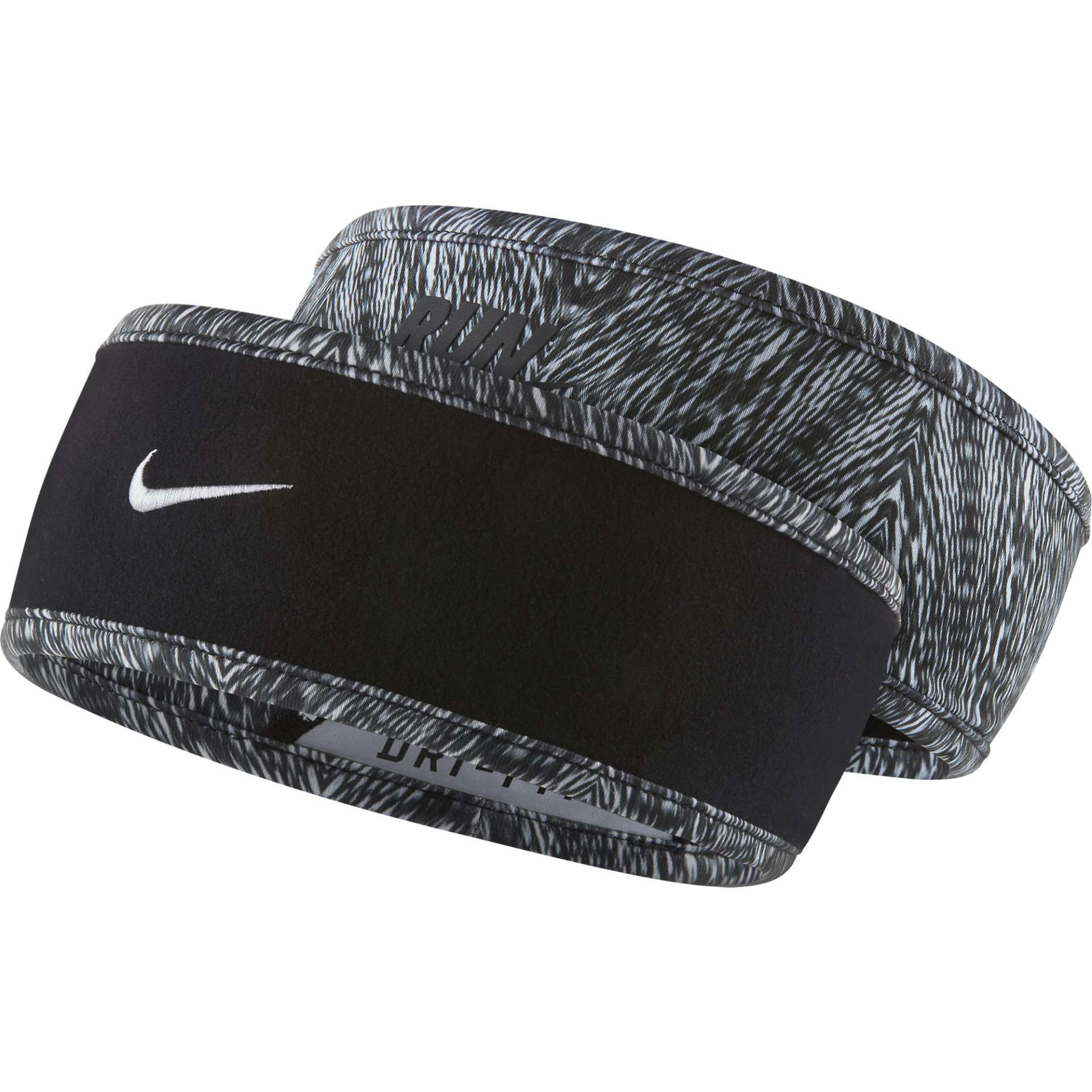 Nike Run Hoofdband Zwart/Wit Dames koop je bij Futurumshop.nl