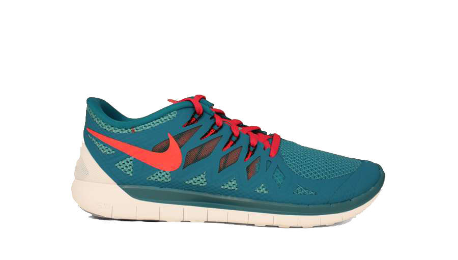 Nike Free 5.0 Hardloopschoenen Blauw Groen Heren