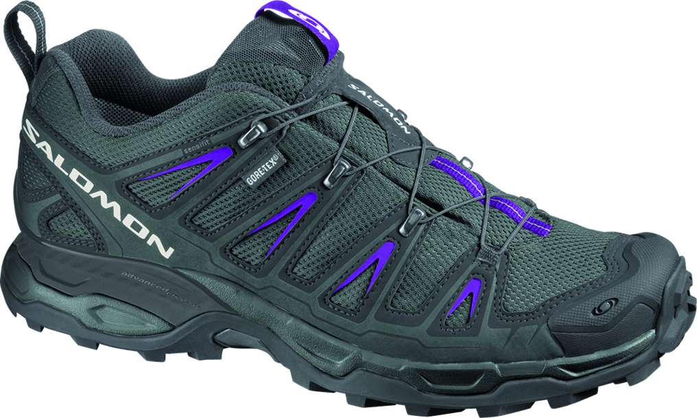 Salomon X-Ultra GTX Wandelschoenen Zwart/Paars Dames koop je bij  Futurumshop.nl