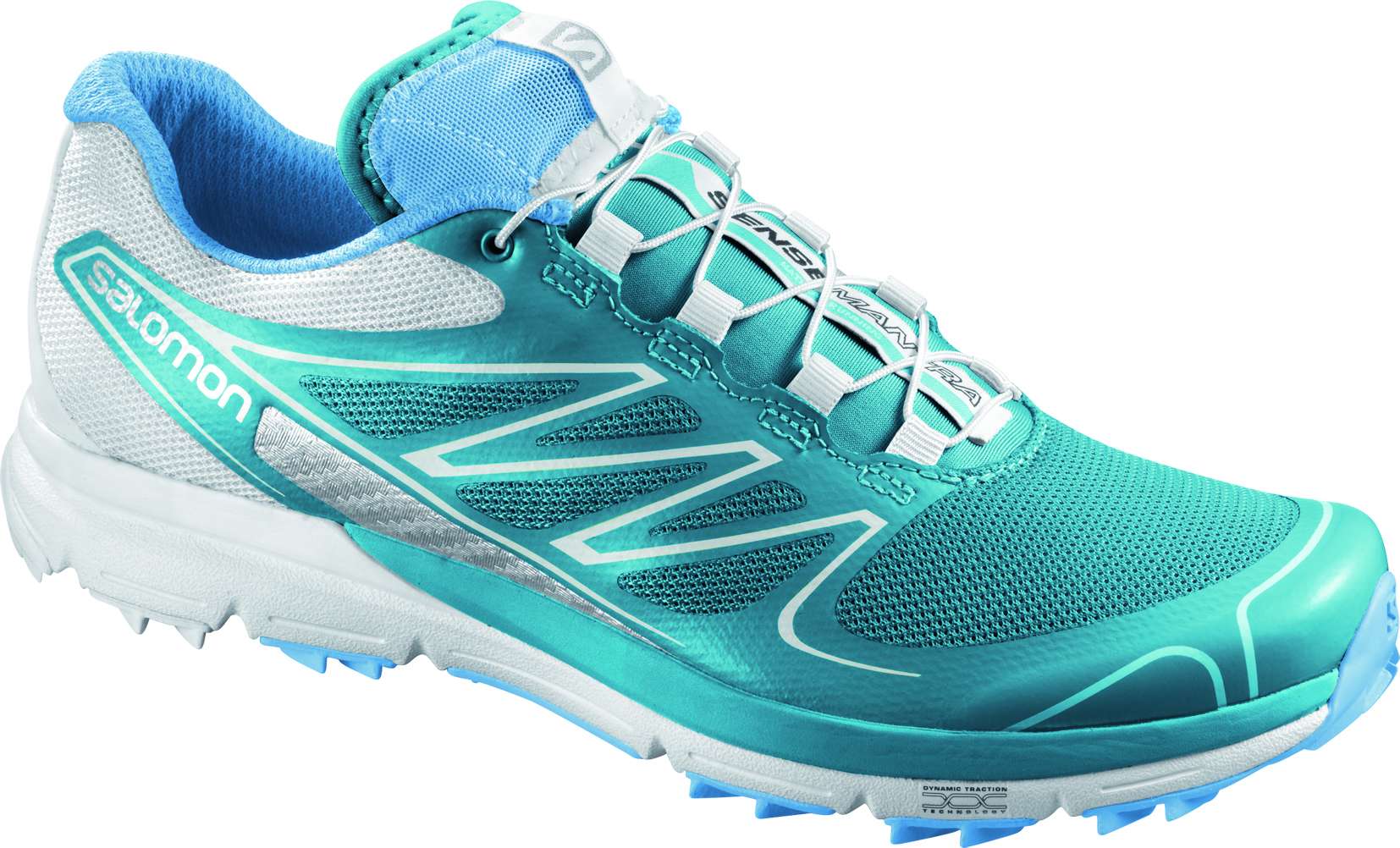 Salomon Sense Pro Citytrail Hardloopschoenen Blauw/Wit Dames koop je bij  Futurumshop.nl