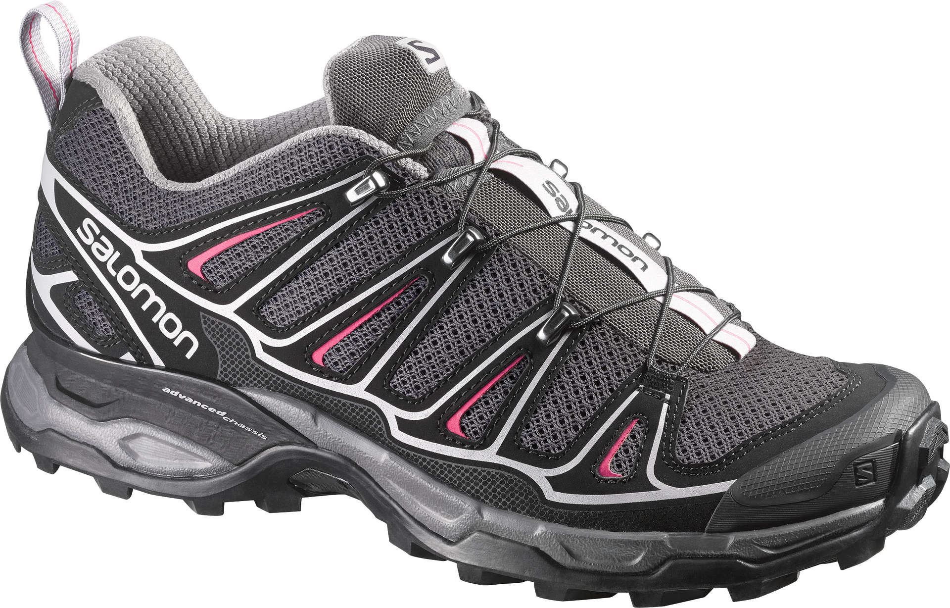 Salomon X Ultra 2 Wandelschoenen Grijs/Roze Dames