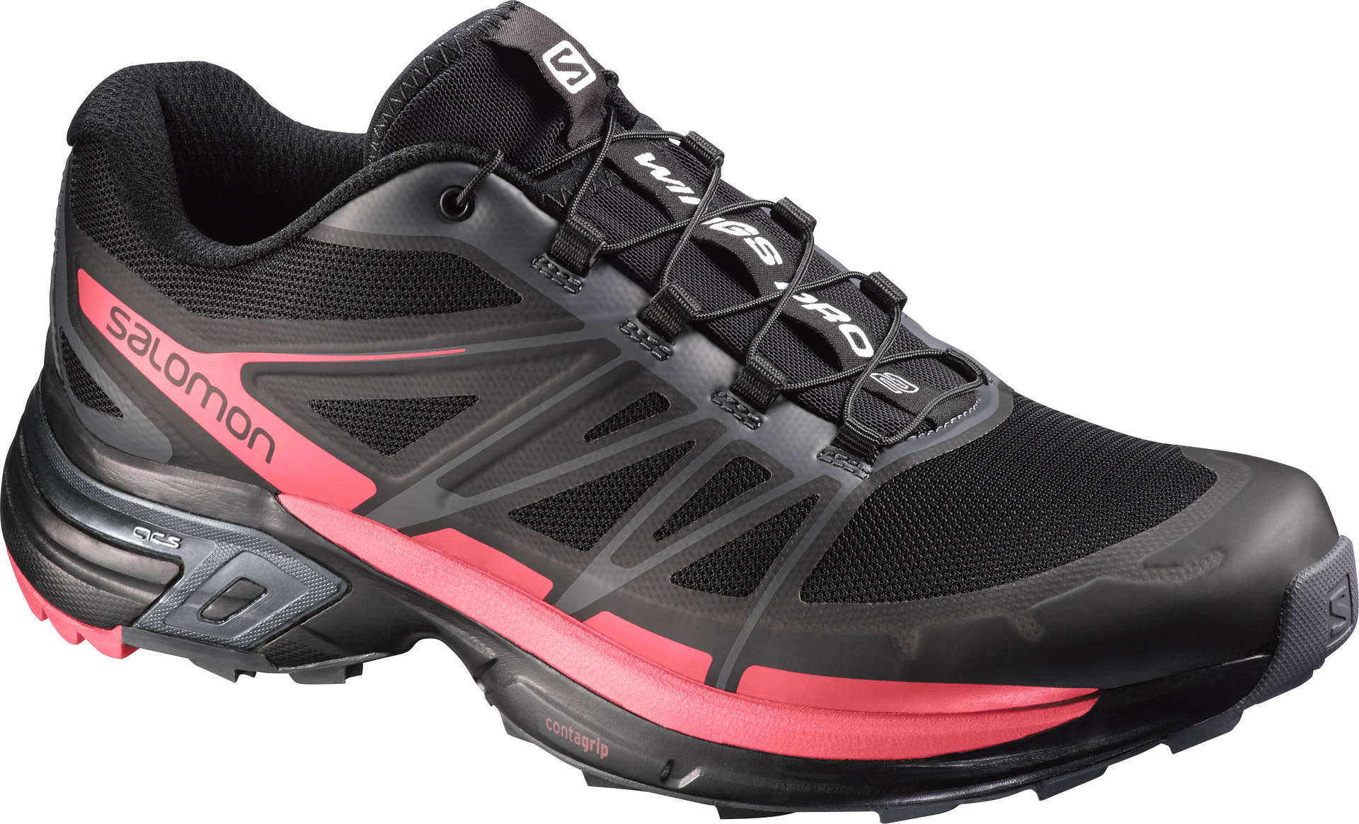 Salomon Wings Pro 2 Hardloopschoenen Zwart Dames koop je bij Futurumshop.nl