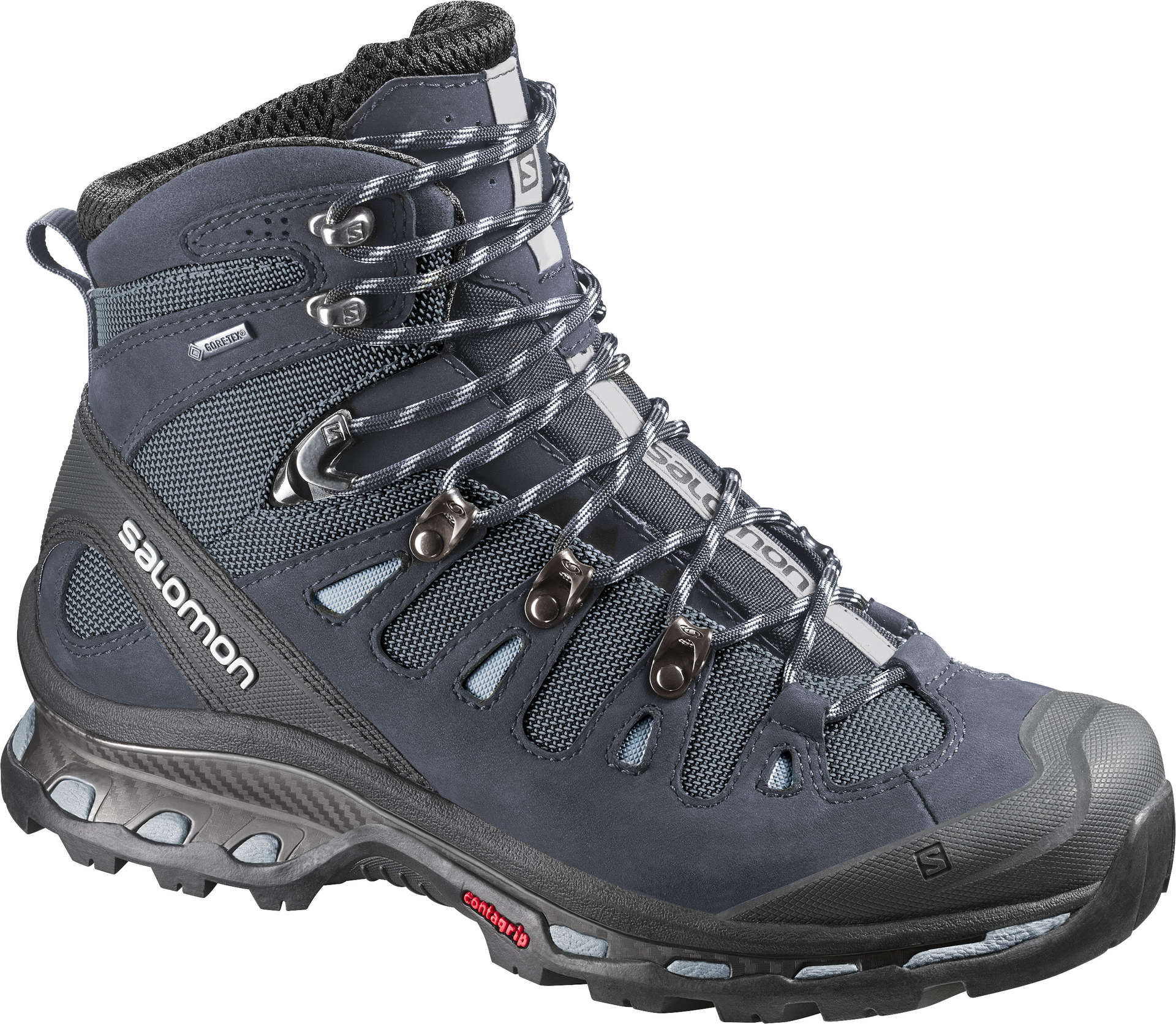 Salomon Quest 4D 2 GTX Wandelschoen Blauw Grijs Dames koop je bij Futurumshop