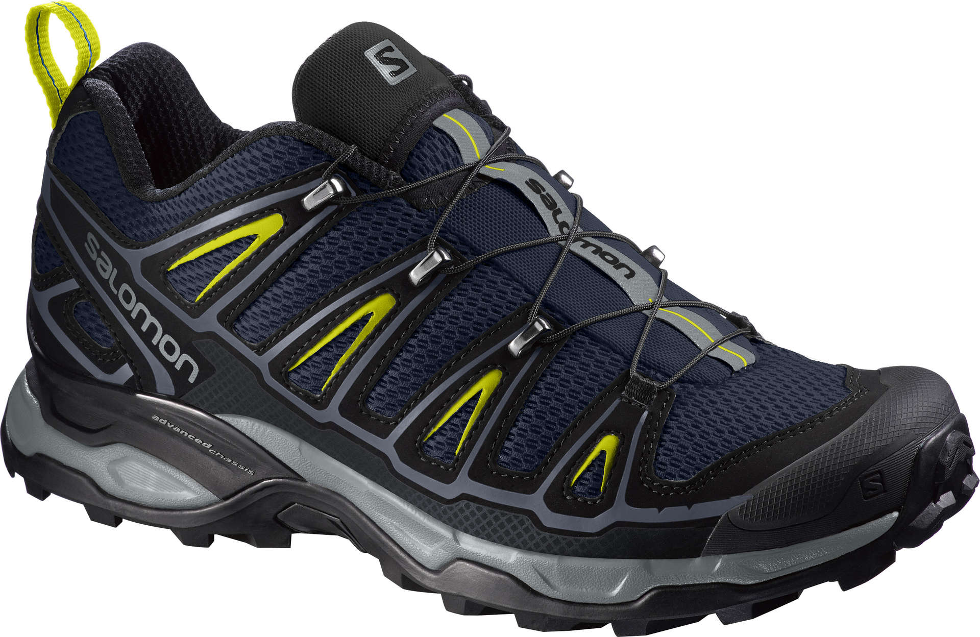 Salomon X Ultra 2 Wandelschoenen Blauw/Zwart/Geel Heren