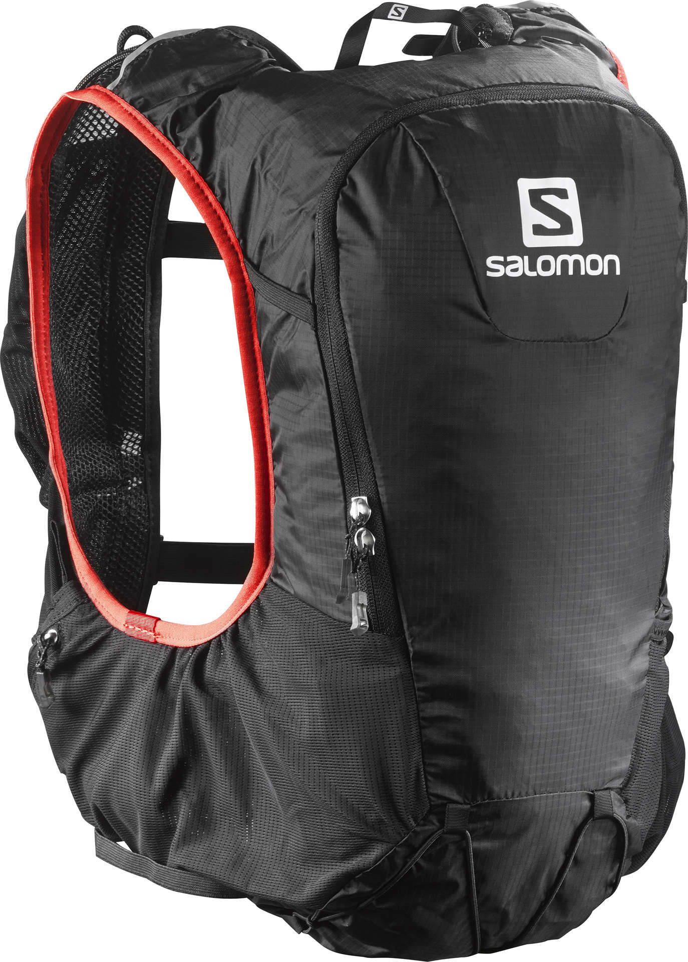 Salomon Skin Pro 10 Rugzak Zwart/Rood