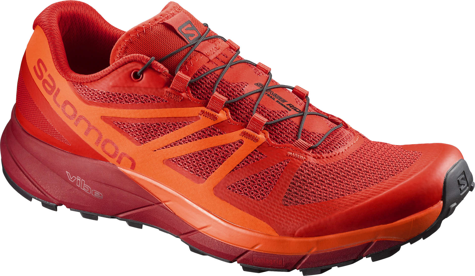 Salomon Sense Ride Trail Hardloopschoenen Rood/Oranje Heren koop je bij  Futurumshop.nl